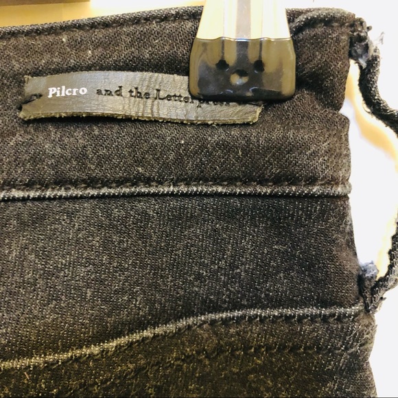 Pilcro and the Letterpress High-Rise Denim Legging black jeans Anthropologie 27 - Picture 10 of 14